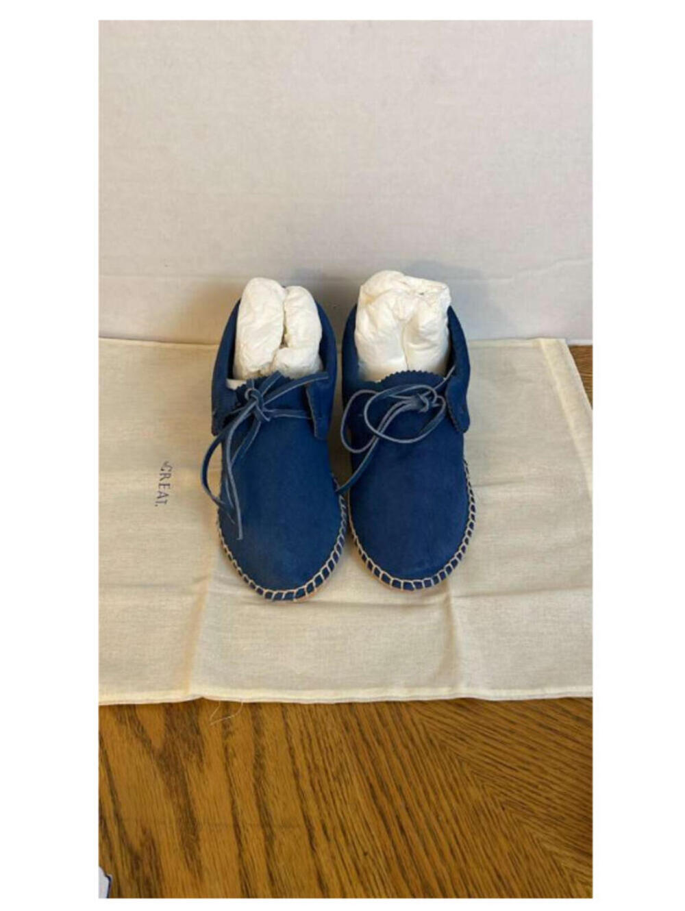 The GREAT Canyon Leather Moccasin in River, $395 NEW, Size 6.5 M14